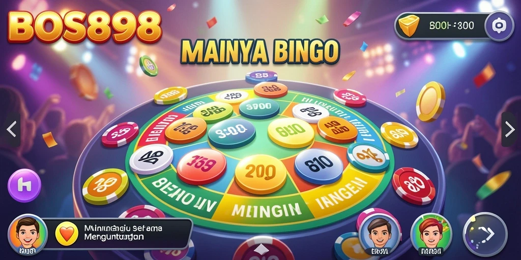 Screenshot gameplay BOS898 yang mendebarkan dalam permainan Bingo.