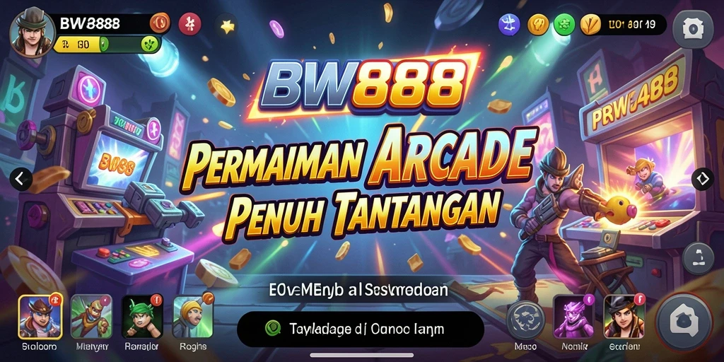 Tampilan gameplay BW888 yang seru dan menantang.