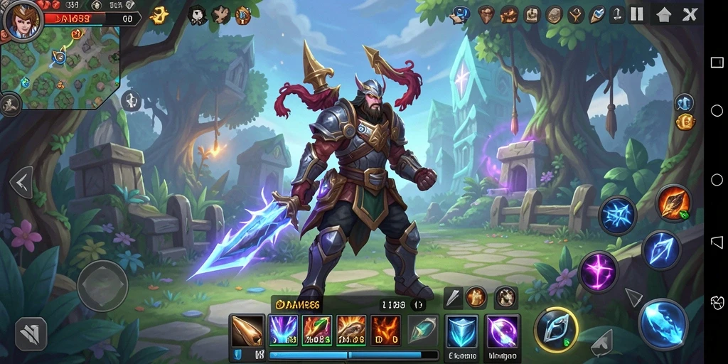 Tampilan gameplay epik dan karakter menarik dalam DAM88.