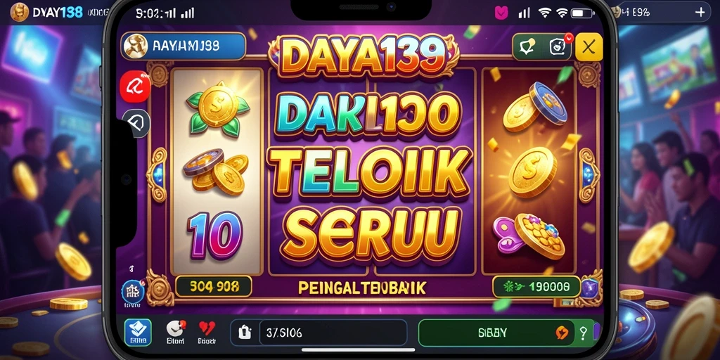 Tampilan gameplay menarik dari DAYA138 yang penuh warna dan fitur.