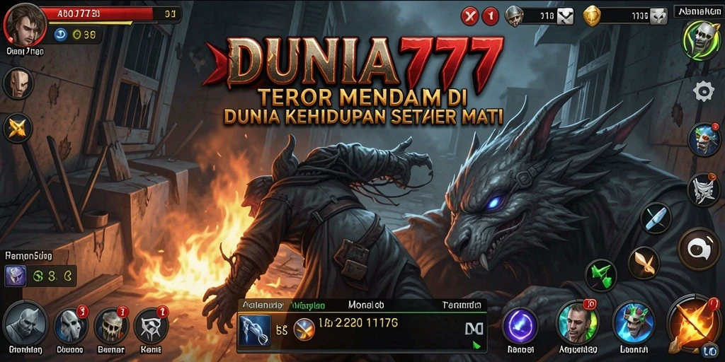Gameplay DUNIA777 menampilkan momen-momen horor yang menegangkan.