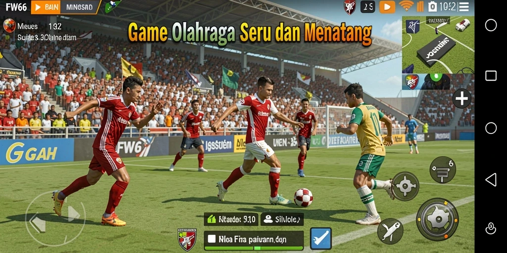 Tampilan gameplay seru dari FW66 yang penuh aksi dan tantangan.