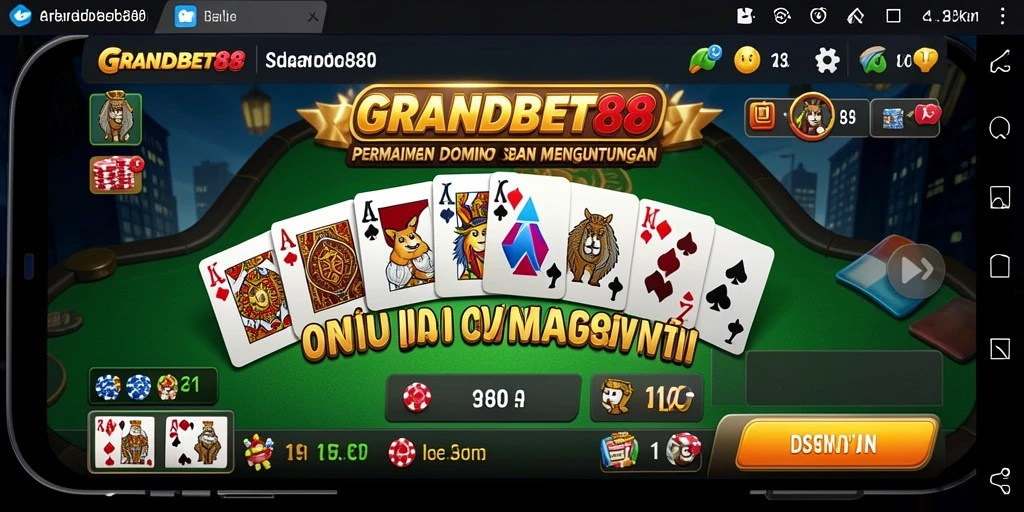 Tangkapan layar utama dari gameplay seru di GRANDBET88.