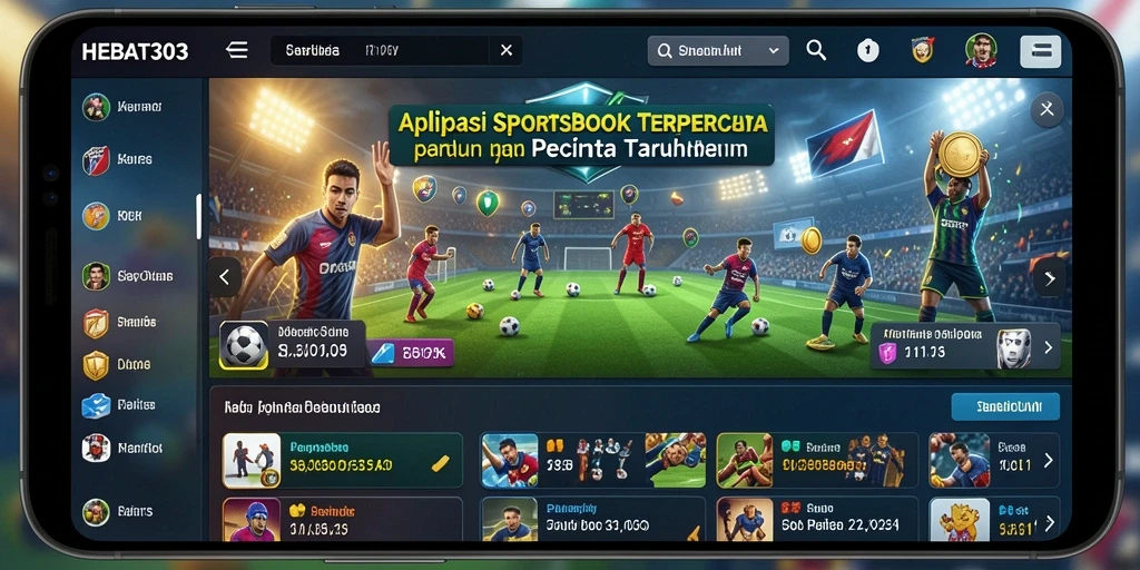 Tampilan menarik dari gameplay HEBAT303 dalam taruhan olahraga.
