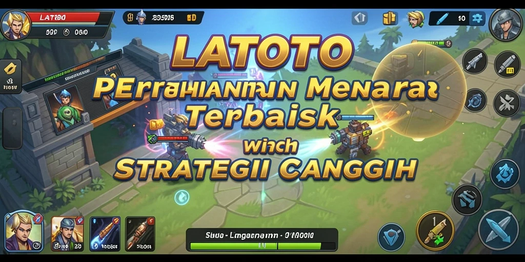 Gameplay LATOTO yang menegangkan dan penuh aksi dalam Tower Defense.
