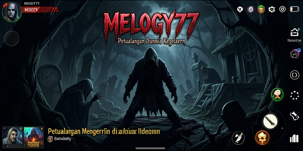 Tampak gameplay menegangkan dalam suasana Horror yang mencekam.