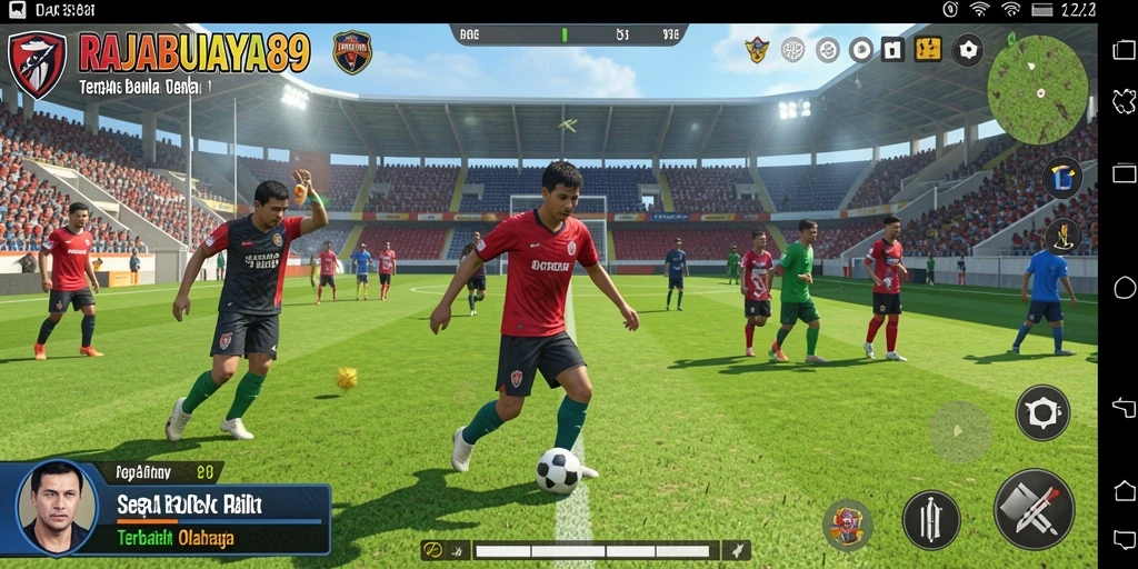 Tampilan dinamis dari gameplay RAJABUAYA89 yang seru.