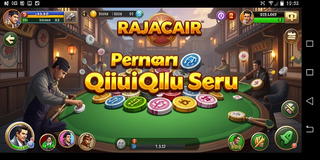 Tangkap momen seru saat bermain QiuQiu di RAJACAIR.