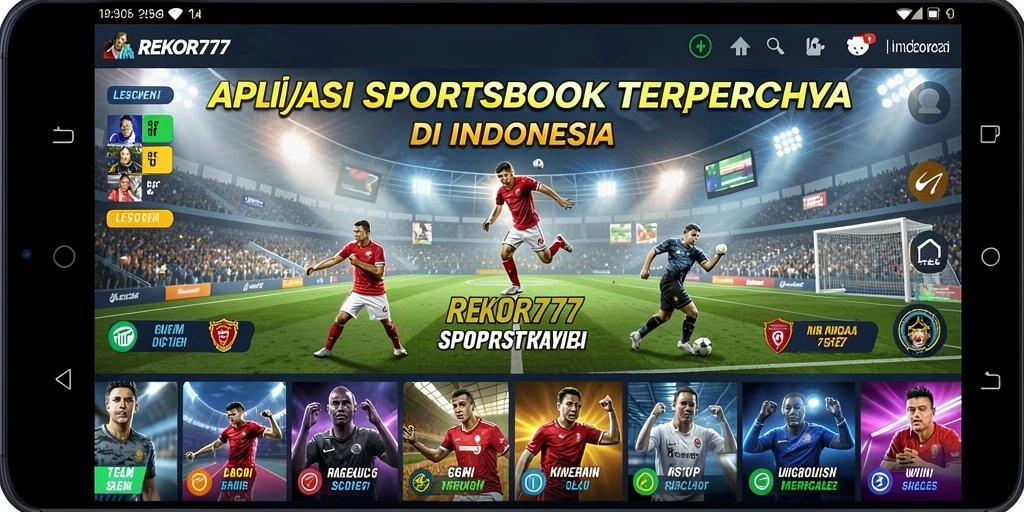 Tampilan menarik REKOR777 saat pengguna melakukan taruhan olahraga.