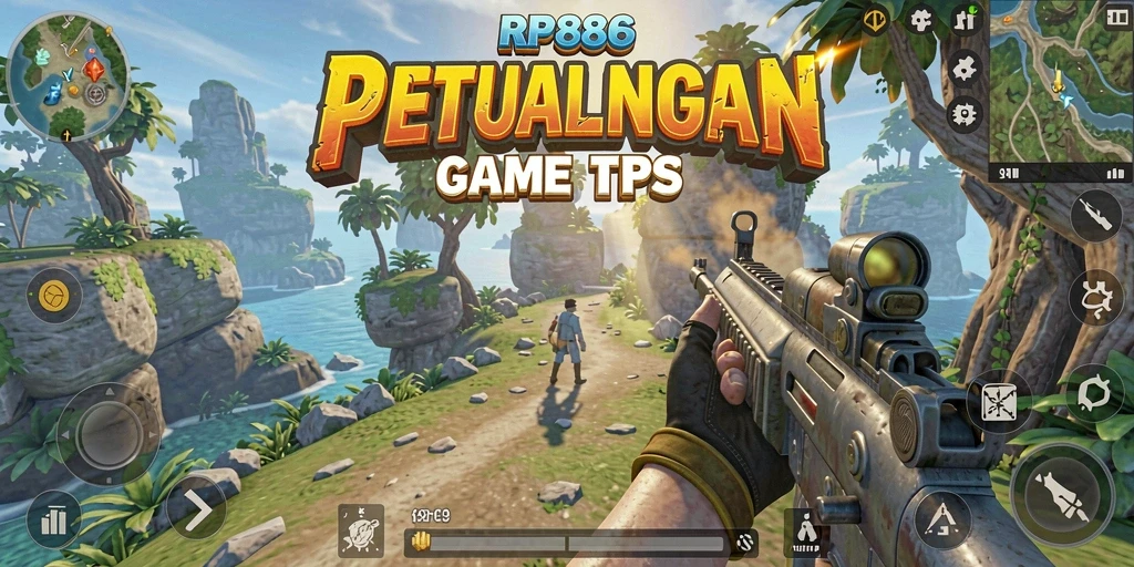 Tangkapan layar menampilkan aksi mendebarkan dari gameplay TPS di RP886.